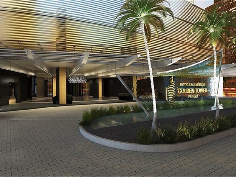 Hotel Las Americas Golden Tower Panama Exteriör bild Golden Tower