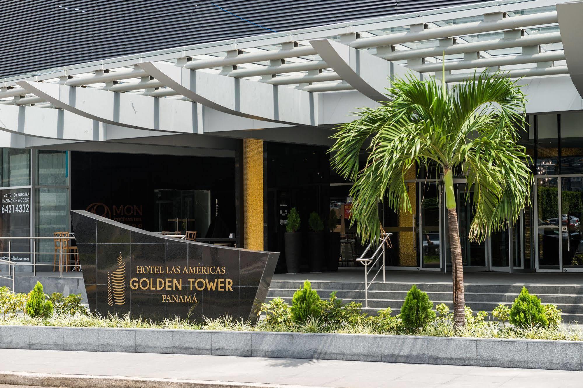 Hotel Las Americas Golden Tower Panama Exteriör bild Golden Tower