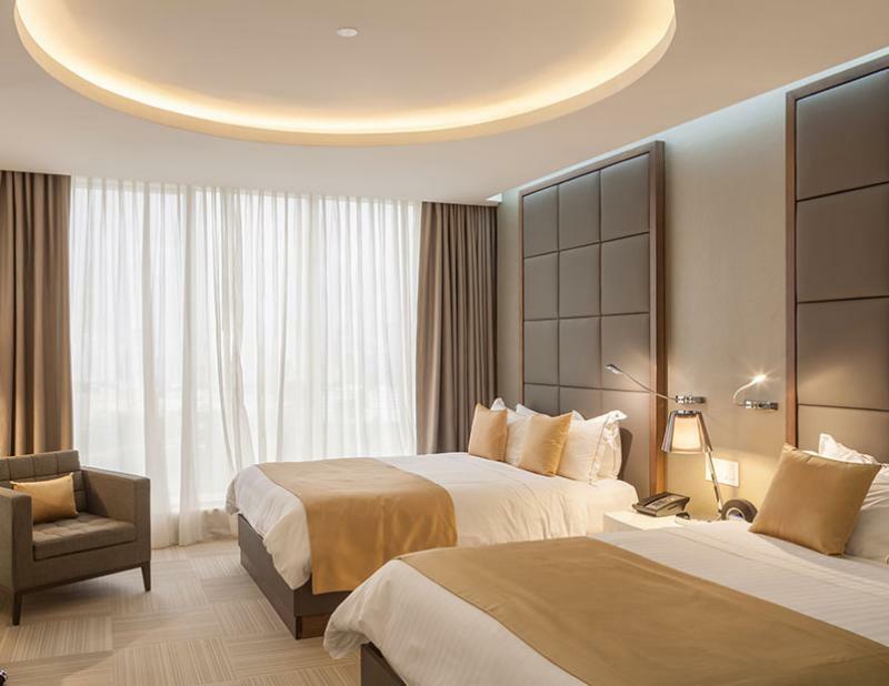 Hotel Las Americas Golden Tower Panama Exteriör bild Deluxe Room