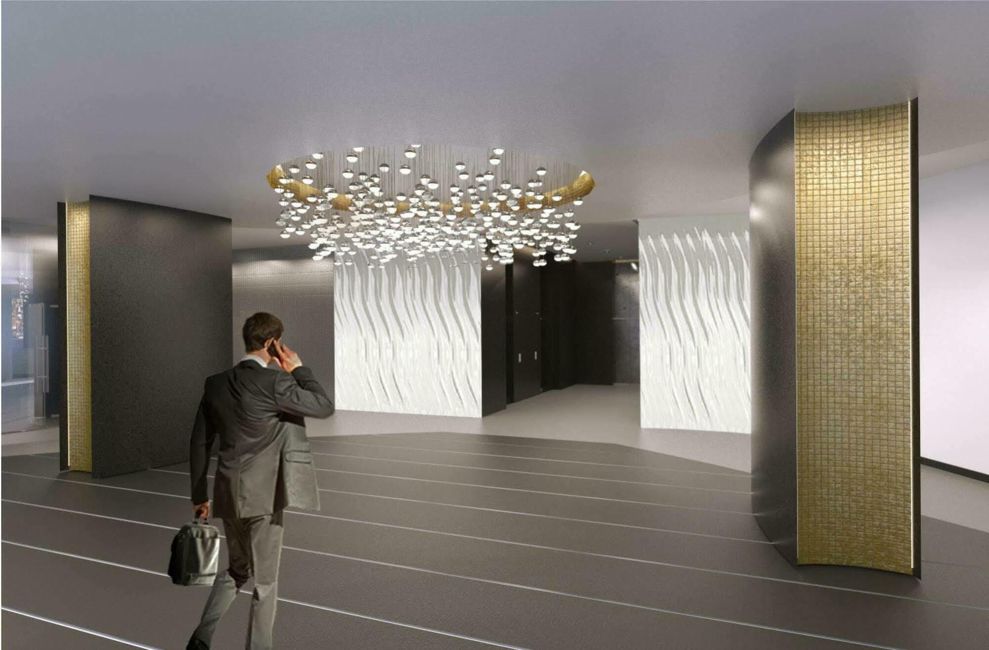 Hotel Las Americas Golden Tower Panama Exteriör bild Interior of the building