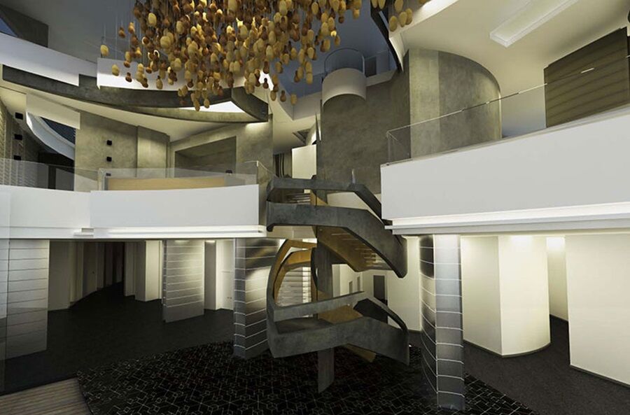Hotel Las Americas Golden Tower Panama Exteriör bild Interior of the hotel