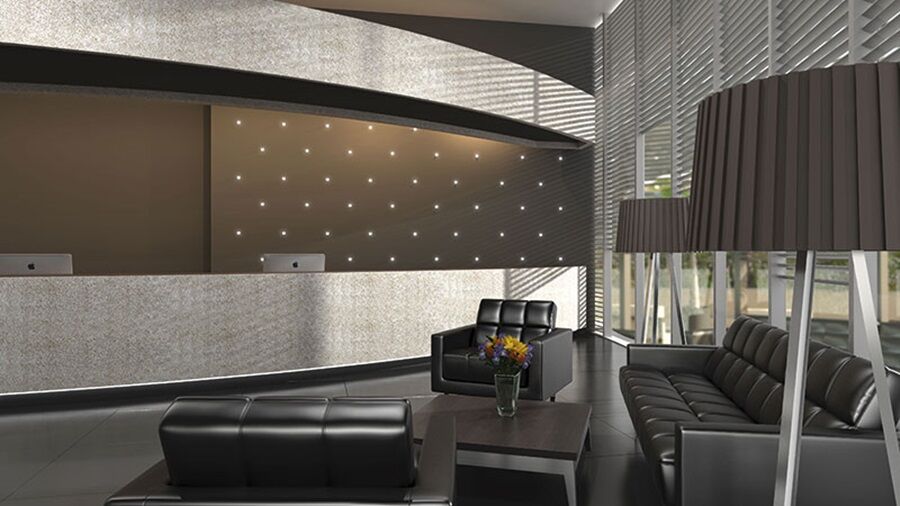 Hotel Las Americas Golden Tower Panama Exteriör bild 3D rendering of a waiting room